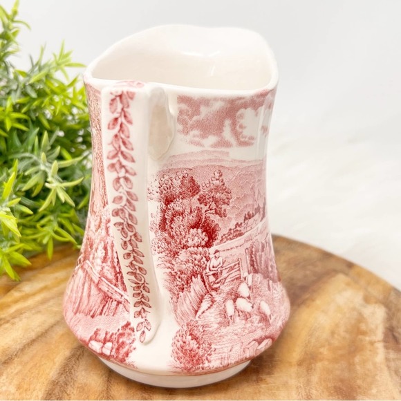 Tintern Alfred Meakin Red Small Pitcher/Creamer 5.5 - Picture 2 of 6